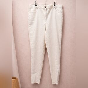 NWT Ruby Rd. Classic White Pants 16